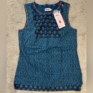 FabIndia- sleeveless tunic top